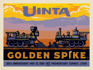 Golden Spike (Pub Poster)