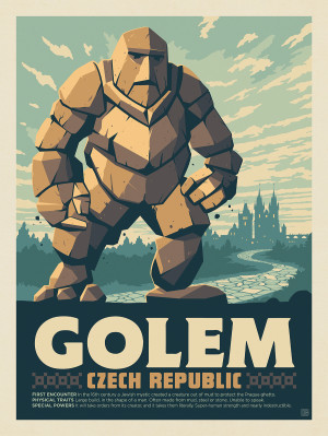 Mythical Creatures: Golem (Czech Republic)