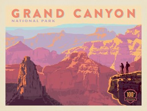 Grand Canyon National Park: 100th Anniversary (Horizontal)