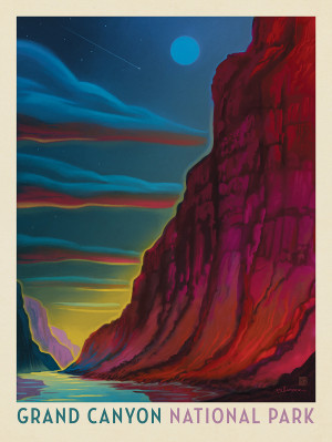 Grand Canyon National Park: Moonrise