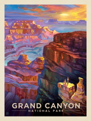 Grand Canyon National Park: Sunset-KC