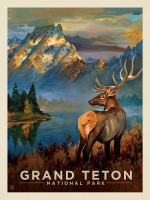 Grand Teton: Morning Mist