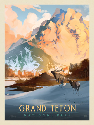 Grand Teton National Park: Winter Hush