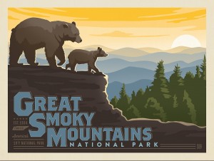 Great Smoky Mountains Horizontal Print