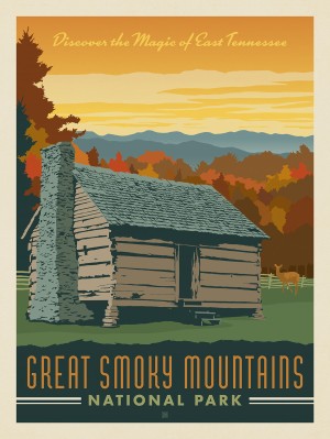 Great Smoky Mountains National Park: Cabin