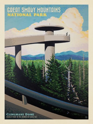 Great Smoky Mountains National Park: Clingmans Dome