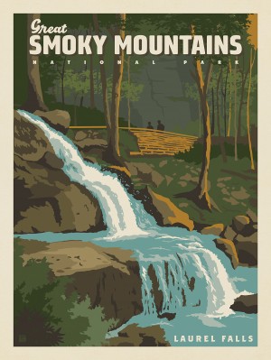 Great Smoky Mountains National Park: Laurel Falls