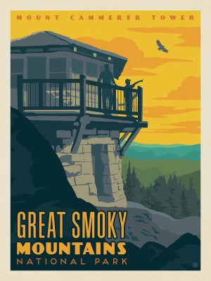 Great Smoky Mountains National Park: Mt. Cammerer Tower