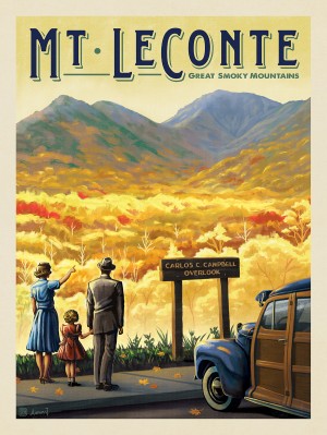 Great Smoky Mountains National Park: Mt. LeConte