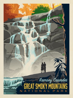 Great Smoky Mountains National Park: Ramsey Cascades