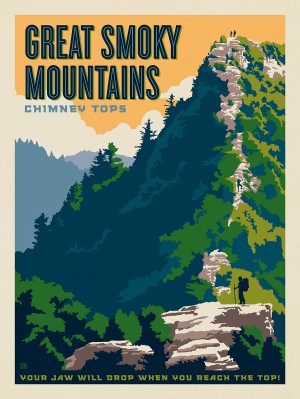 Great Smoky Mountains National Park: Chimney Tops