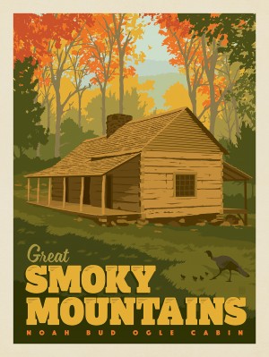 Great Smoky Mountains National Park: Noah Bud Ogle Cabin