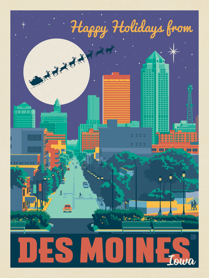 Happy Holidays From Des Moines, Iowa!