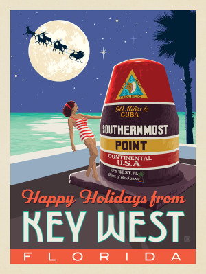 Happy Holidays From Key West, FL