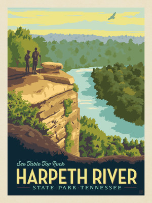 Harpeth River State Park, Tennessee: Table Top Rock