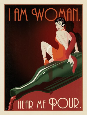 I am Woman. Hear Me Pour.