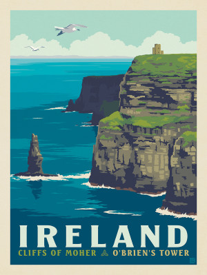Ireland: Cliffs Of Moher—O'Brien's Castle
