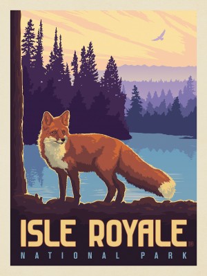 Isle Royale National Park: Fox