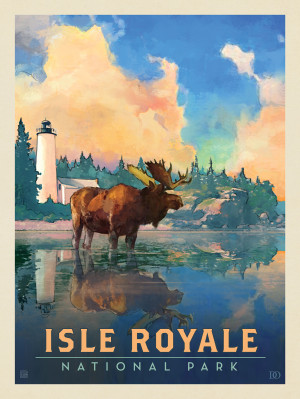 Isle Royale National Park: Sunrise