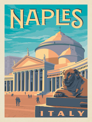 Italy: Naples, Piazza del Plebiscito