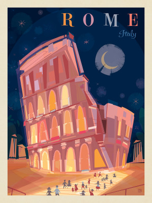 Italy, Rome: Colosseum (Mod Design)