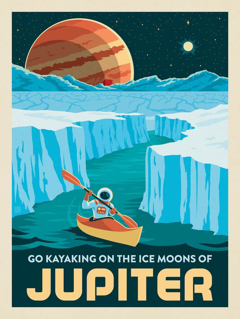 Jupiter: Kayaking On The Moons Of Jupiter