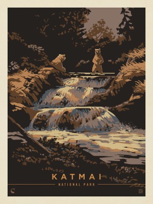 Katmai National Park: Bathing Bears