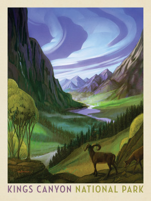 Kings Canyon National Park: Valley View