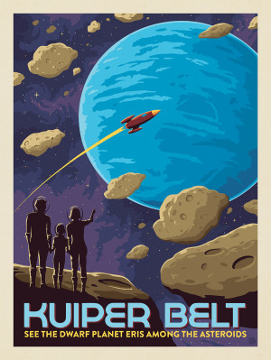 Kuiper Belt: Asteroids Around Eris