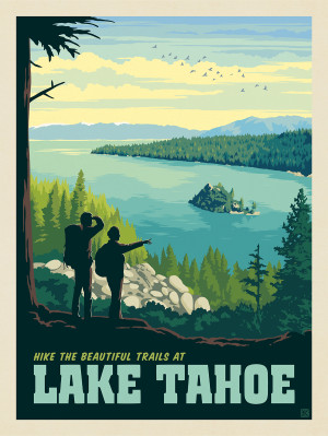 Lake Tahoe: Spring Hiking, Emerald Bay 