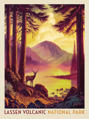 Lassen Volcanic National Park: Morning Mist