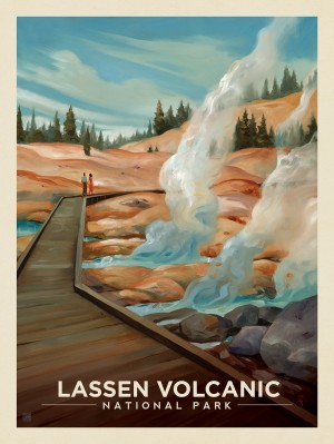 Lassen Volcanic National Park: Warm Regards