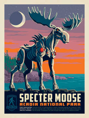 Legends Of The National Parks: Acadia's Specter Moose