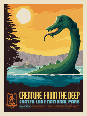 Legends Of The National Parks: Crater Lake's Creature From The Deep