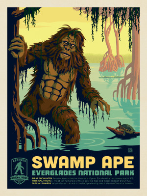Legends Of The National Parks: Everglade's Swamp Ape