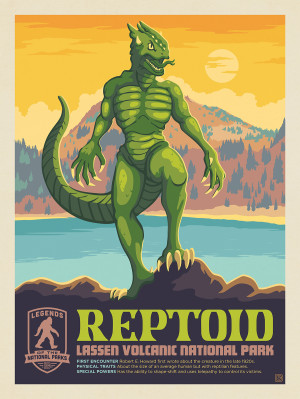 Legends Of The National Parks: Lassen Volcanic's Reptoid