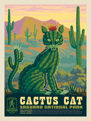 Legends Of The National Parks: Saguaro's Cactus Cat