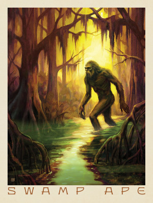 Legends Of The National Parks: Swamp Ape Sighting