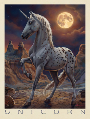 Legends Of The National Parks: Unicorn (Petrified Forest)