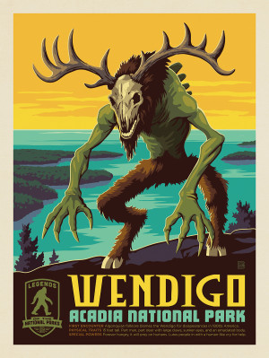 Legends Of The National Parks: Acadia's Wendigo