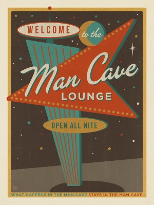 Man Cave Vegas Sign