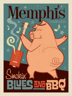 Memphis, TN: Blues & BBQ
