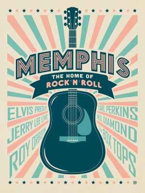 Memphis, TN: Guitar Series (Rock-N-Roll)