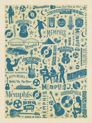 Memphis, TN: Pattern Print