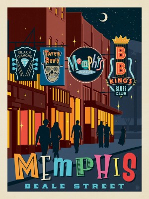 Memphis, TN: Beale Street Neon