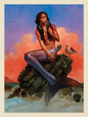 Mermaid: Mirror Gazing