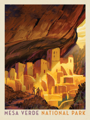 Mesa Verde National Park: Golden Moment