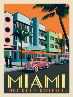 Miami: Art Deco District