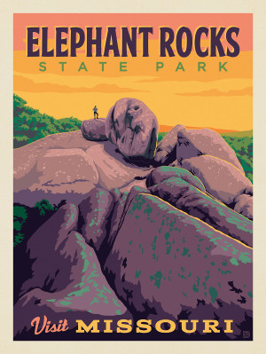 MO—Visit Missouri: Elephant Rocks State Park
