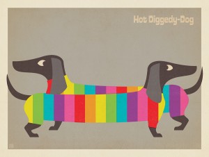 Mod Rainbow Dogs
